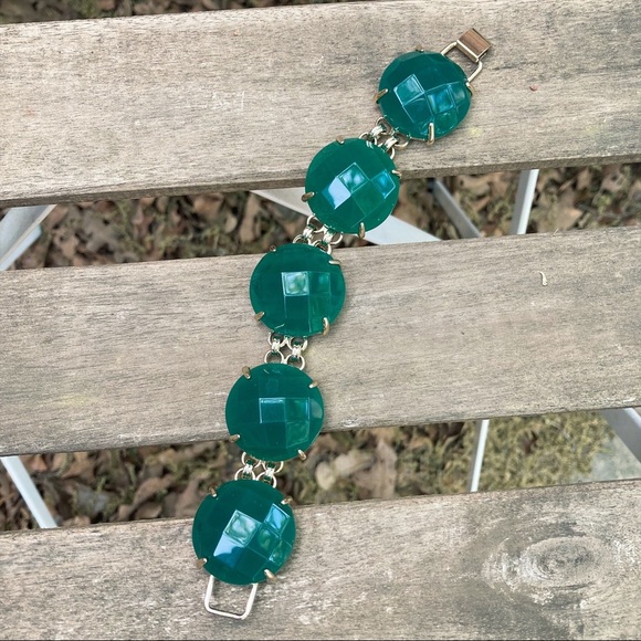 Kendra Scott Cassie Bracelet in Green Onyx - Picture 7 of 7